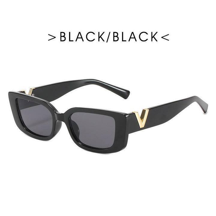 Retro-Inspired Geometric Frame Sunglasses Kalsten