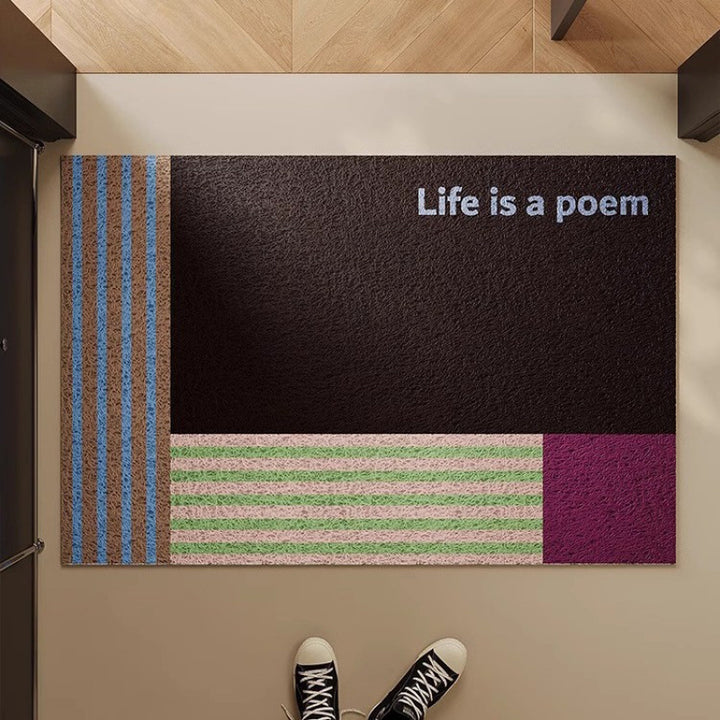 Inspirational Quote Doormat Kalsten