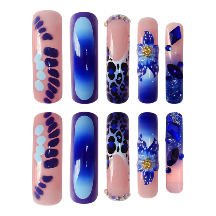 Decorative Press-On Nail Art Extensions Kalsten 1787913645