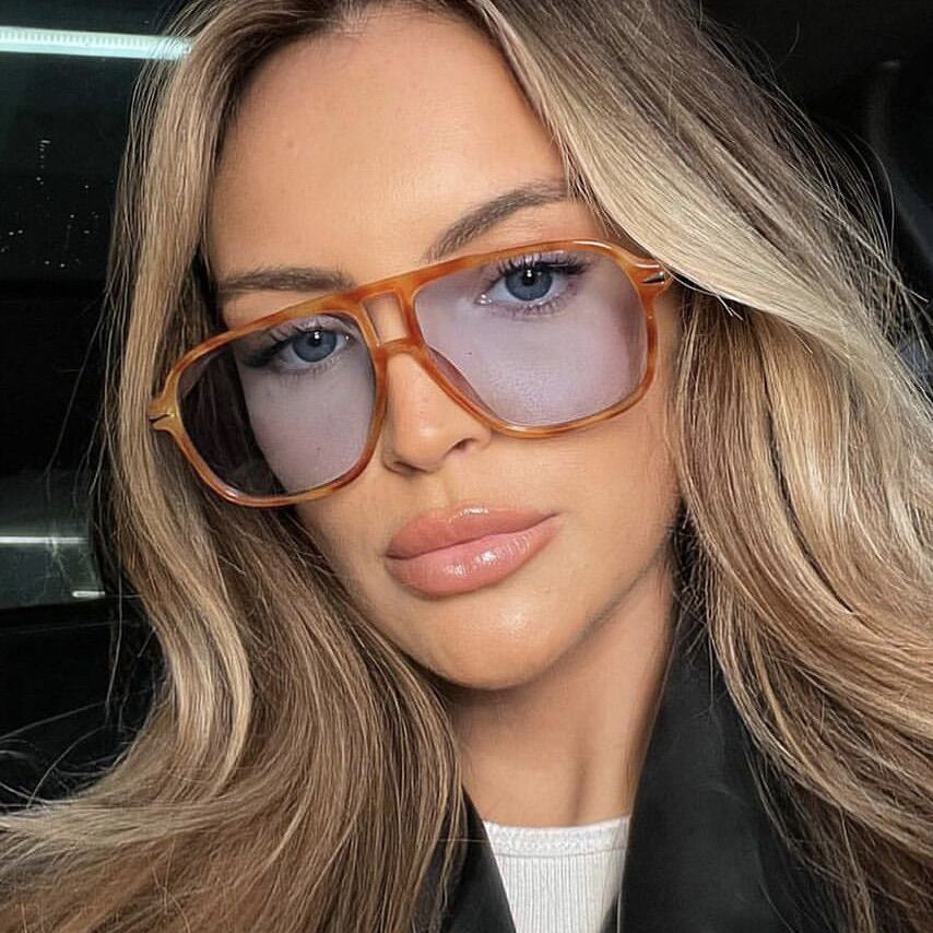 Women's oversized sunglasses with fashionable design and protective UV filter Kalsten