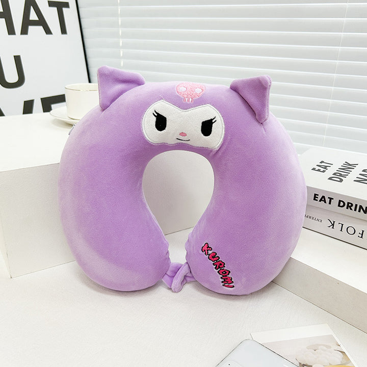Women Kitten Neck Support Pillow Kalsten