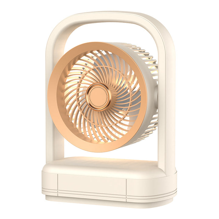 Unisex Rechargeable Oscillating Desk Fan Kalsten
