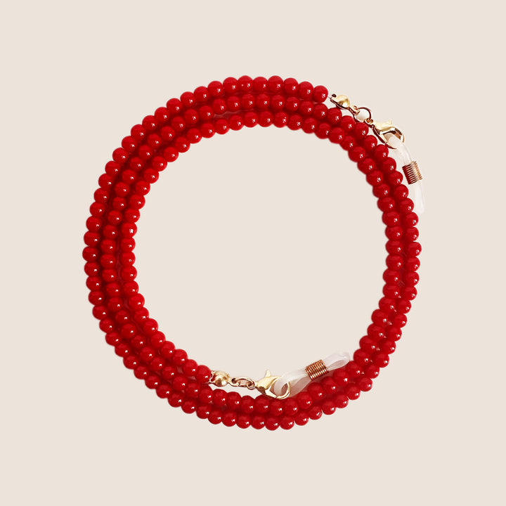 Beaded Stone Necklace Kalsten