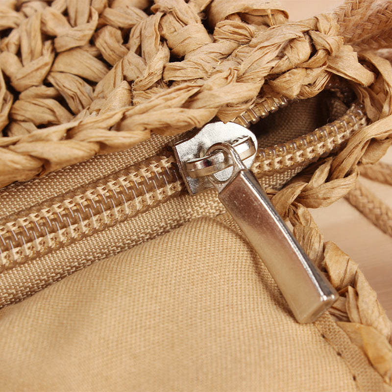 Macramé Shoulder Bag with Elegant Fringe Decoration Kalsten