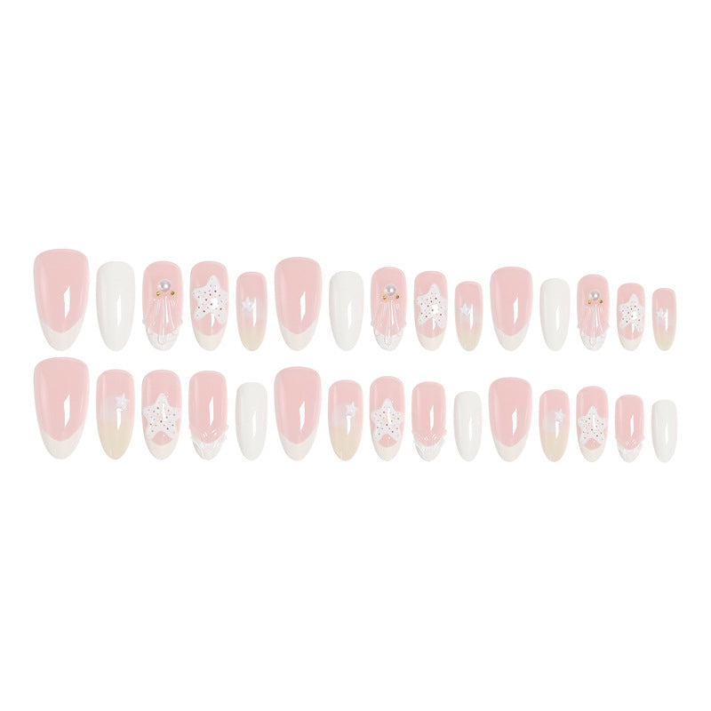 Artful Nail Tips in Maritime Design Kalsten