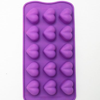 Heart-Shaped Silicone Ice Cube Mold