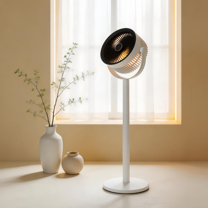 Women Portable Fan with Integrated LED Light Kalsten