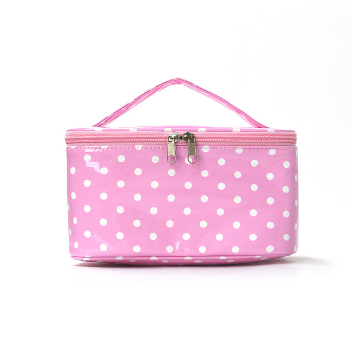 Cosmetic organizer with carry handle and water-repellent coating Kalsten