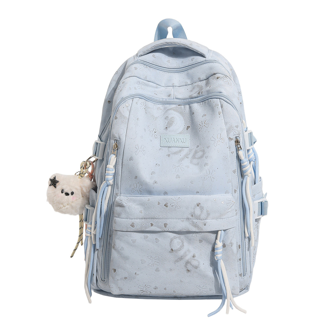 Floral Embossed Backpack