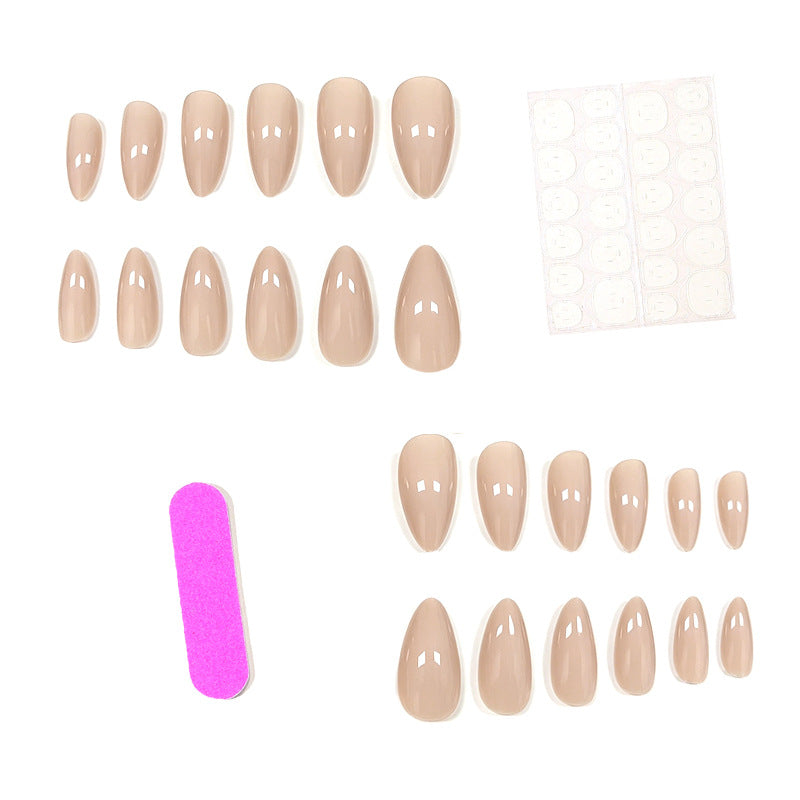 Elegant Almond-Shaped Nail Enhancements Kalsten 1789915273