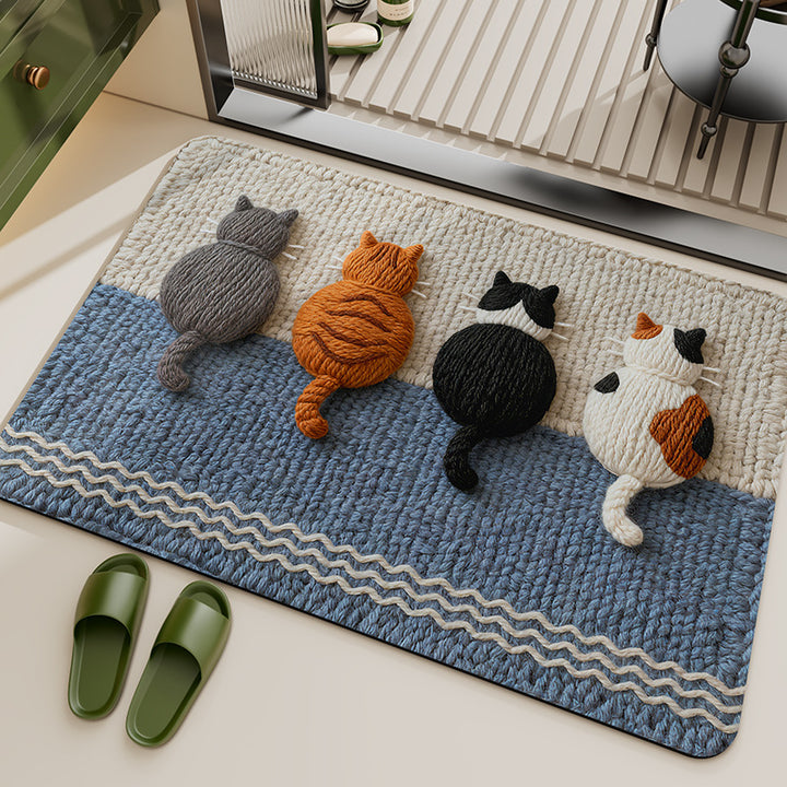 Playful Animal-Themed Area Rug