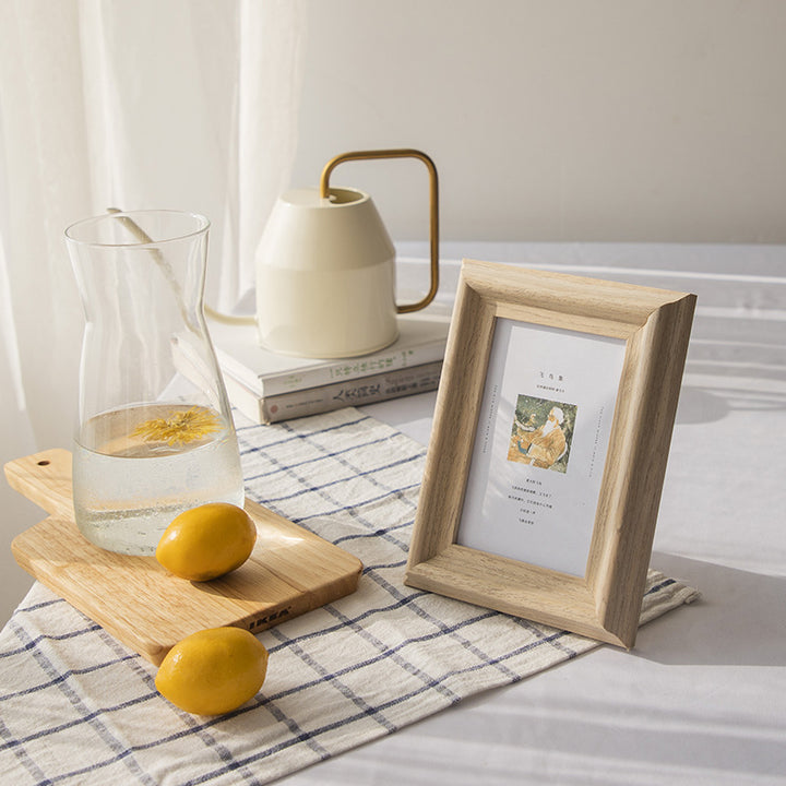 Rustic Wooden Picture Frame for Wall Display