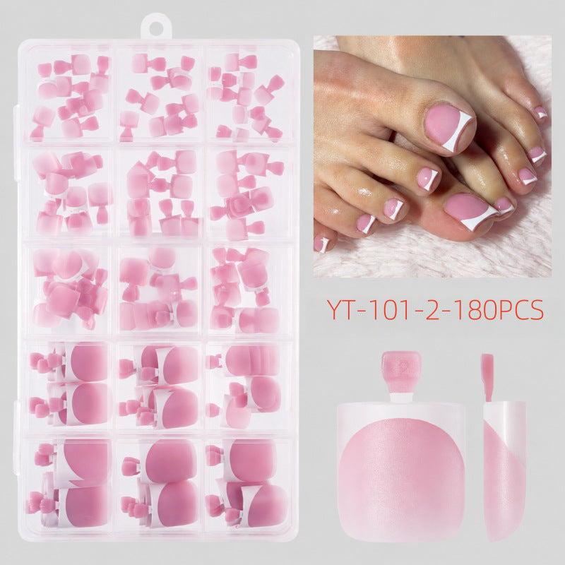 Artificial Nail Set with French Tips Kalsten