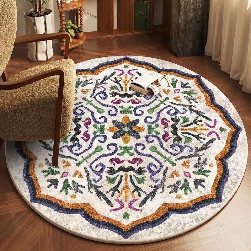 Decorative Circular Area Rug