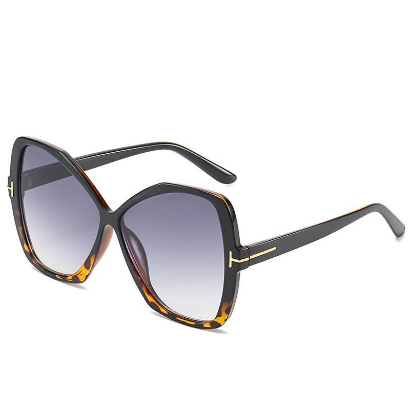 Fashionably Oversized Geometric Sunglasses Kalsten