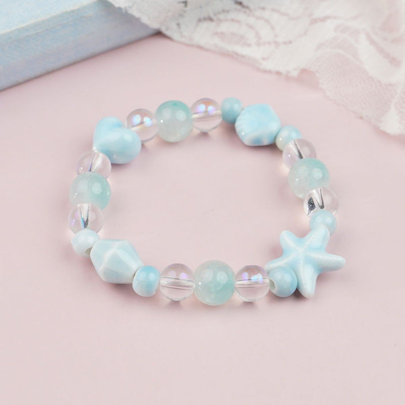 Heart-Shaped Beaded Bracelet Kalsten