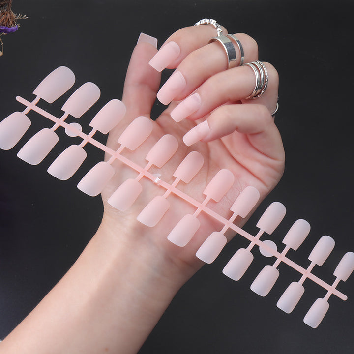 Matte Finish Press-On Nail Set Kalsten