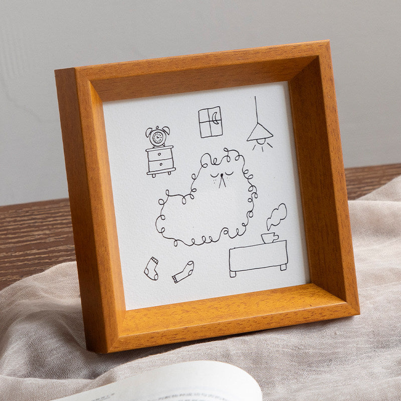 Decorative Wooden Art Print Frame