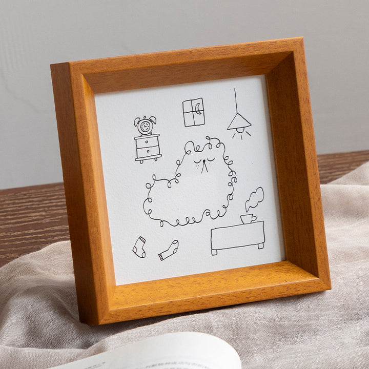 Decorative Wooden Art Print Frame