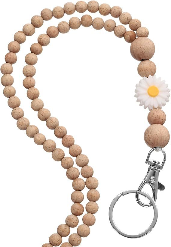 Decorative Beaded Keychain Lanyard Kalsten