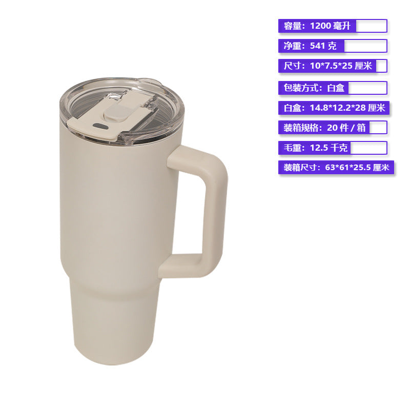 Women's high-performance thermal drinking cup with ergonomic handle Kalsten