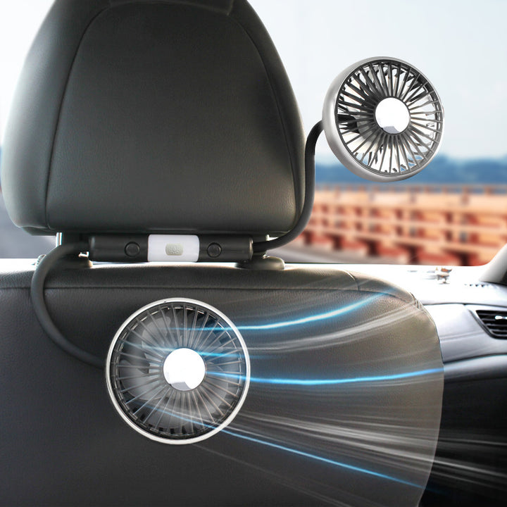 Unisex Dual-Function Rechargeable Clip-On Fan Kalsten