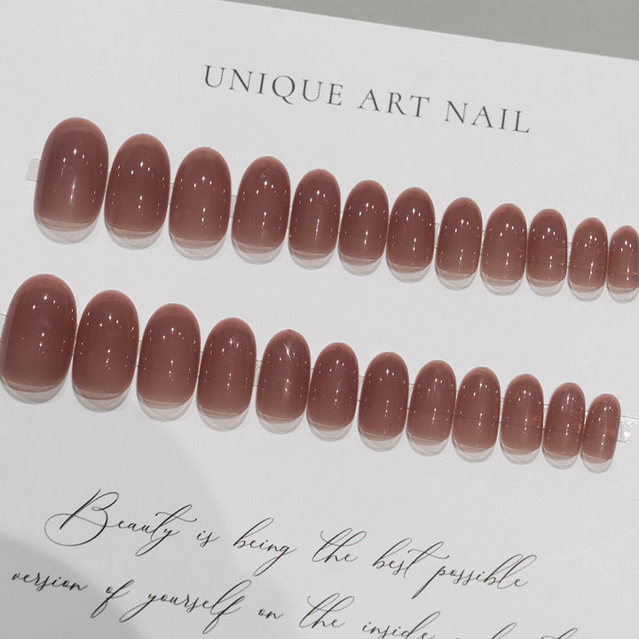 Glossy Press-On Nail Set Kalsten 1790727573