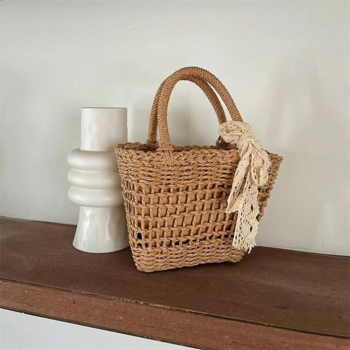 Handcrafted laundry basket bag Kalsten
