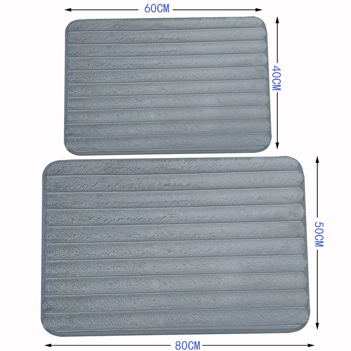 Absorbent Memory Foam Bath Mat Kalsten