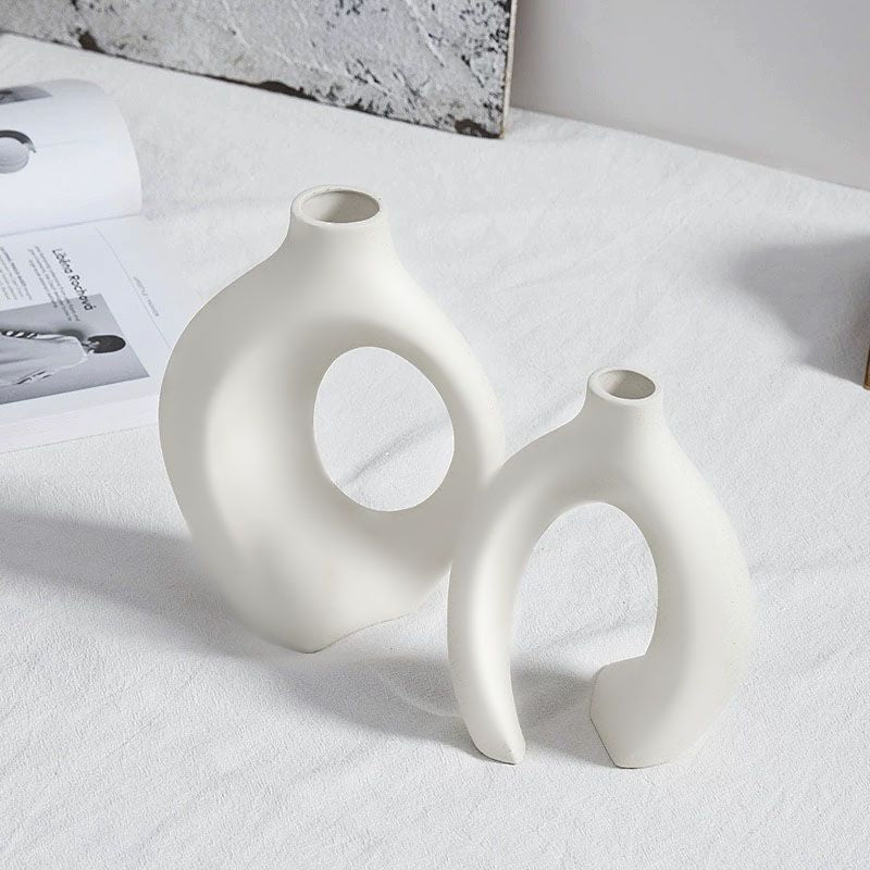Artistic Ceramic Vase Set