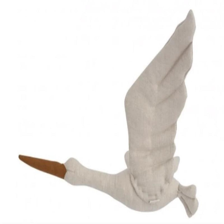 Handcrafted Long‑Neck Long‑Leg Flamingo Plush Decorative Pillow