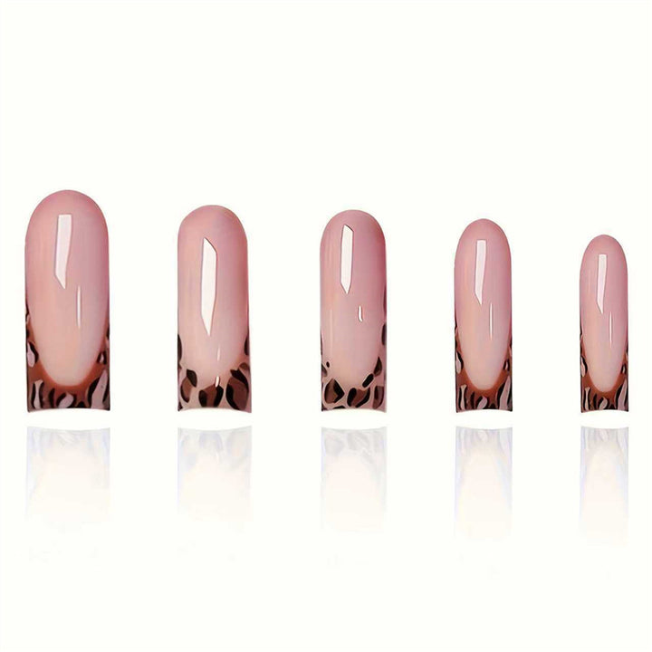 Trendy French Tip Press-On Nail Set Kalsten