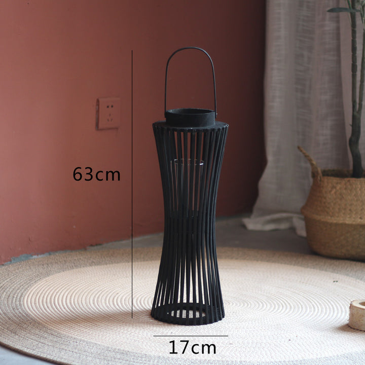 Modern lantern with braided design Kalsten