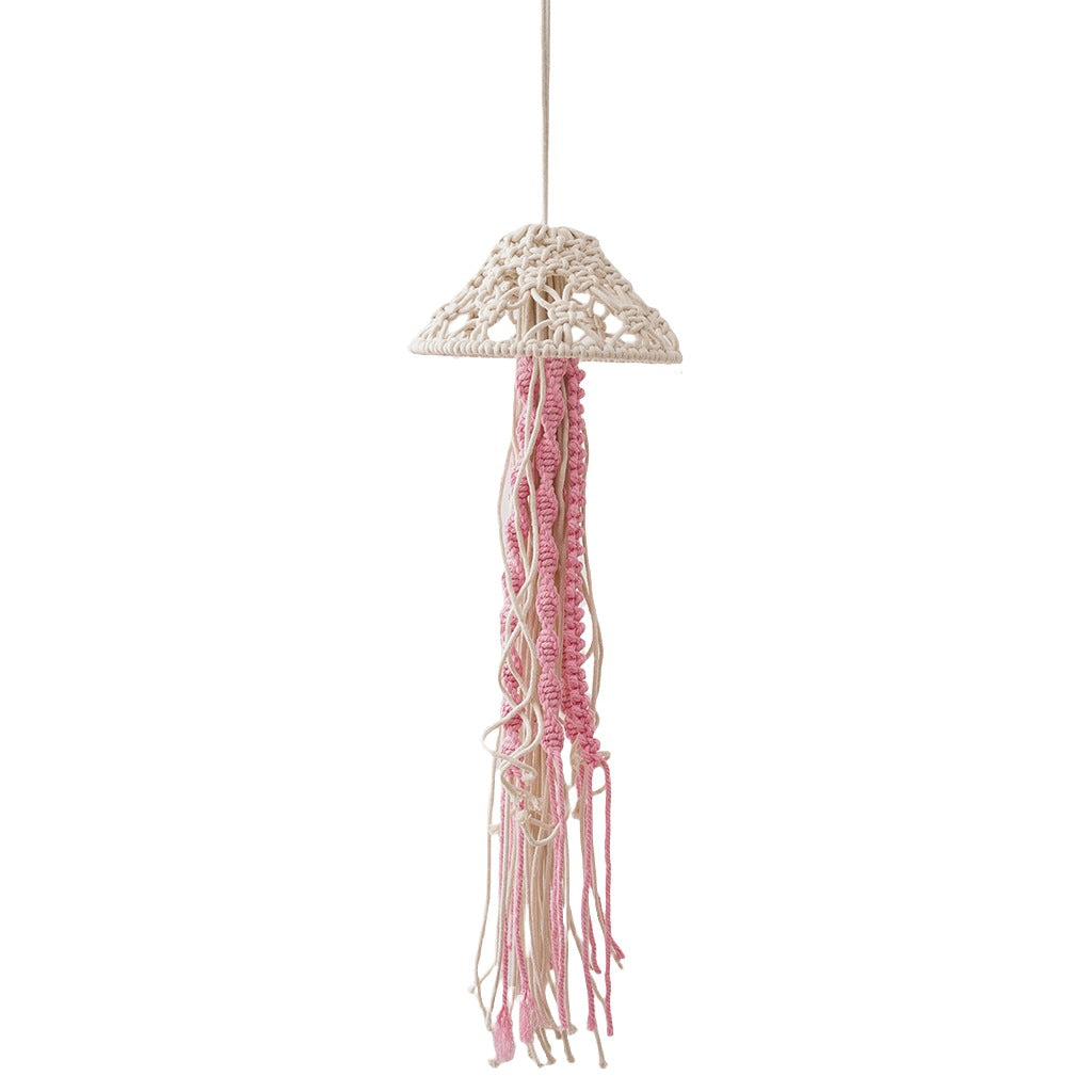 Decorative Macramé Jellyfish Wall Art Kalsten