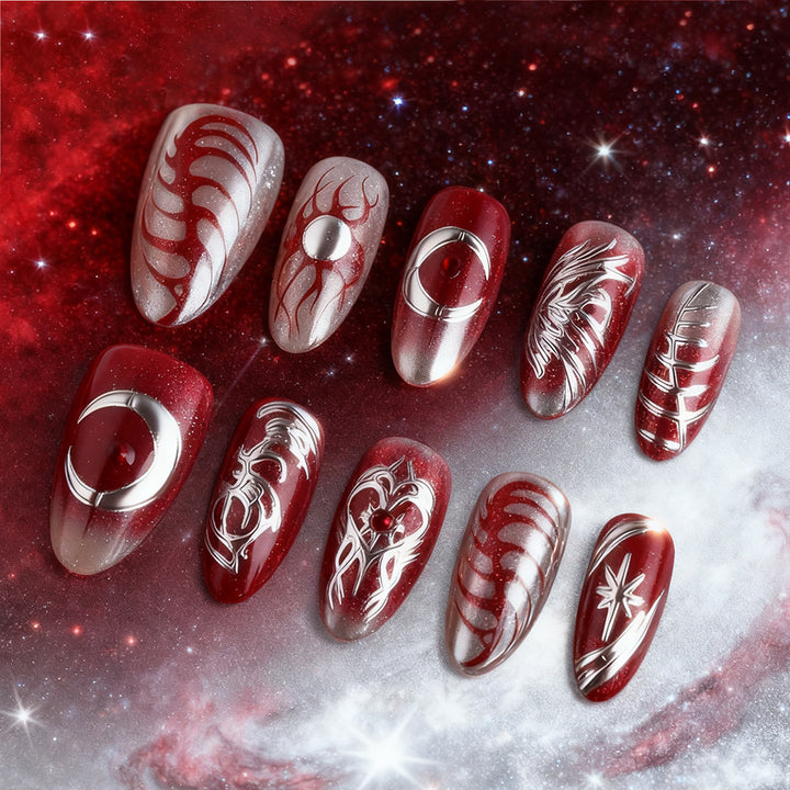 Artistic Full-Set Press-On Nails Kalsten
