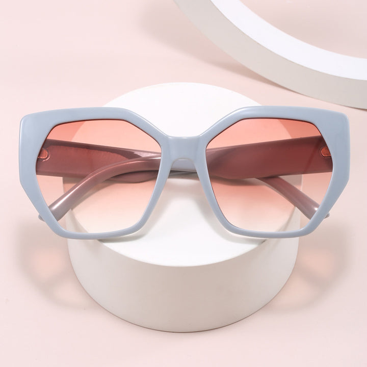 Women oversized geometric sunglasses Kalsten