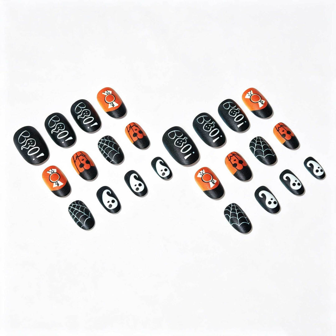 Creative Halloween-Themed Nail Art Kit
