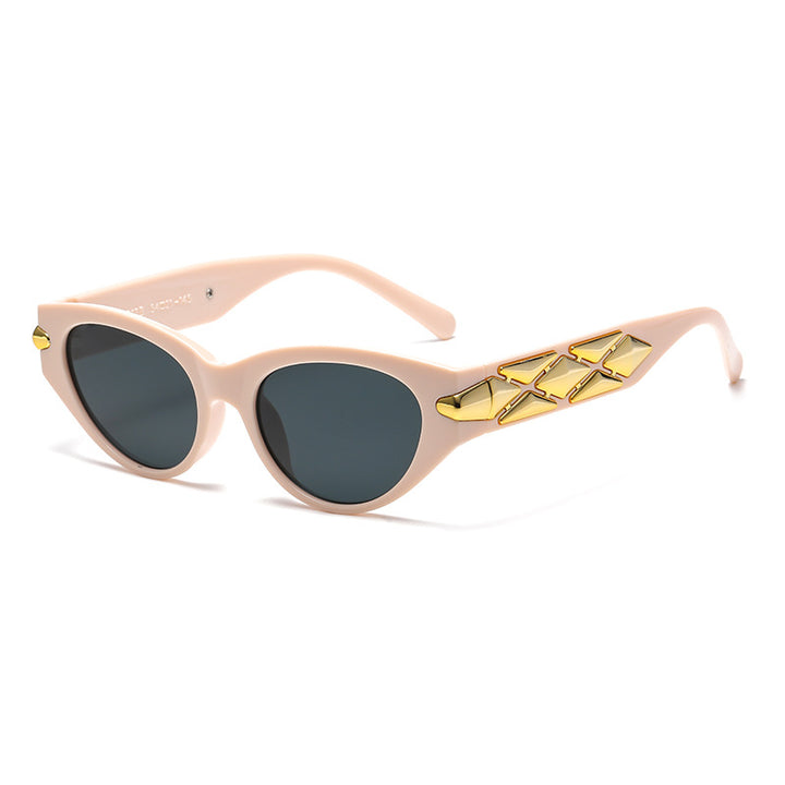 Women's Cat-Eye Sunglasses with Luxurious Accents and Unique Design Kalsten
