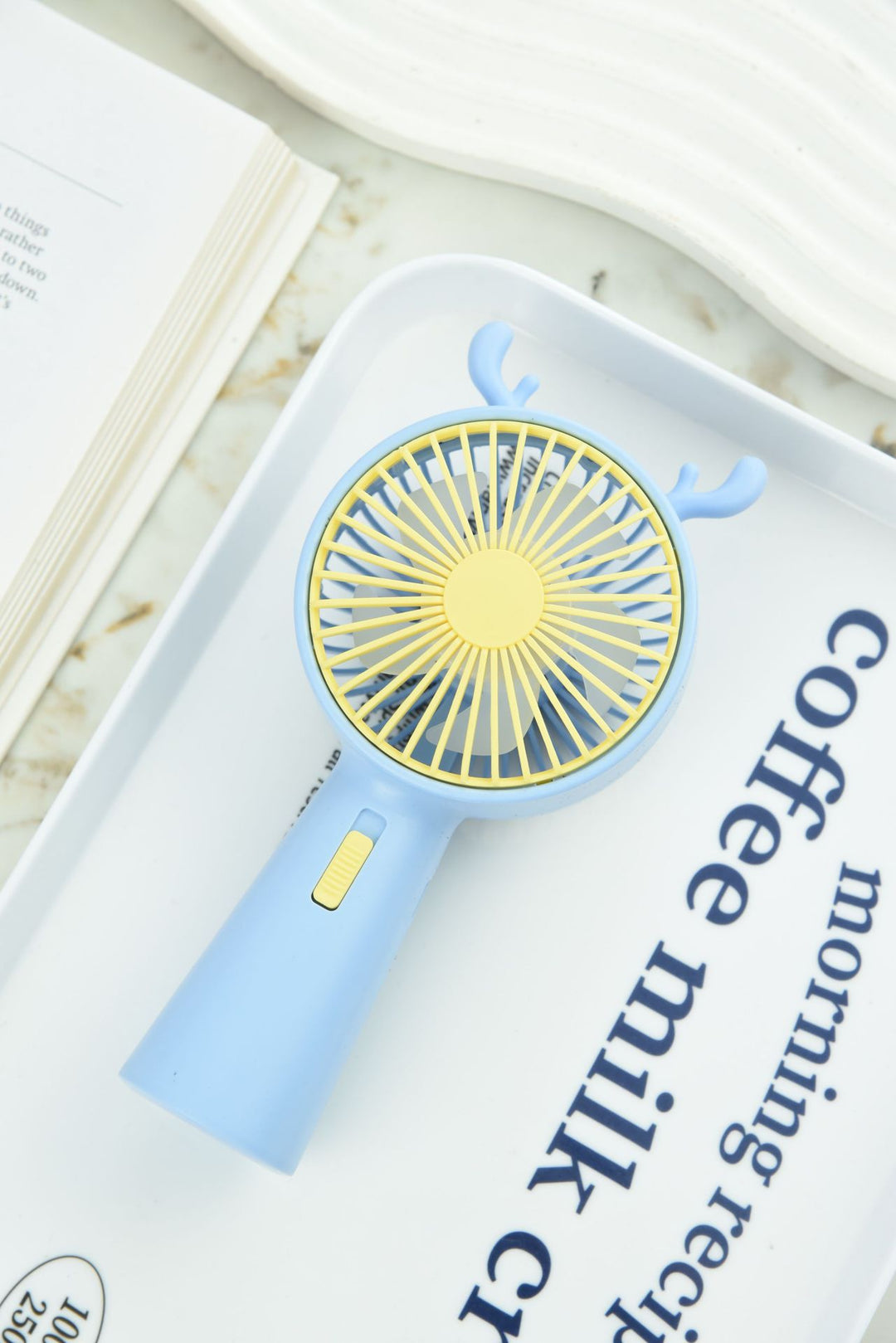 Portable Handheld Cooling Fan with Unique Antler Design Kalsten
