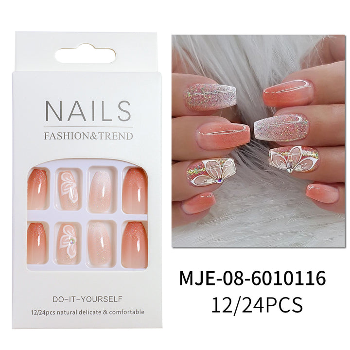 DIY Elegant Press-On Nails Set Kalsten