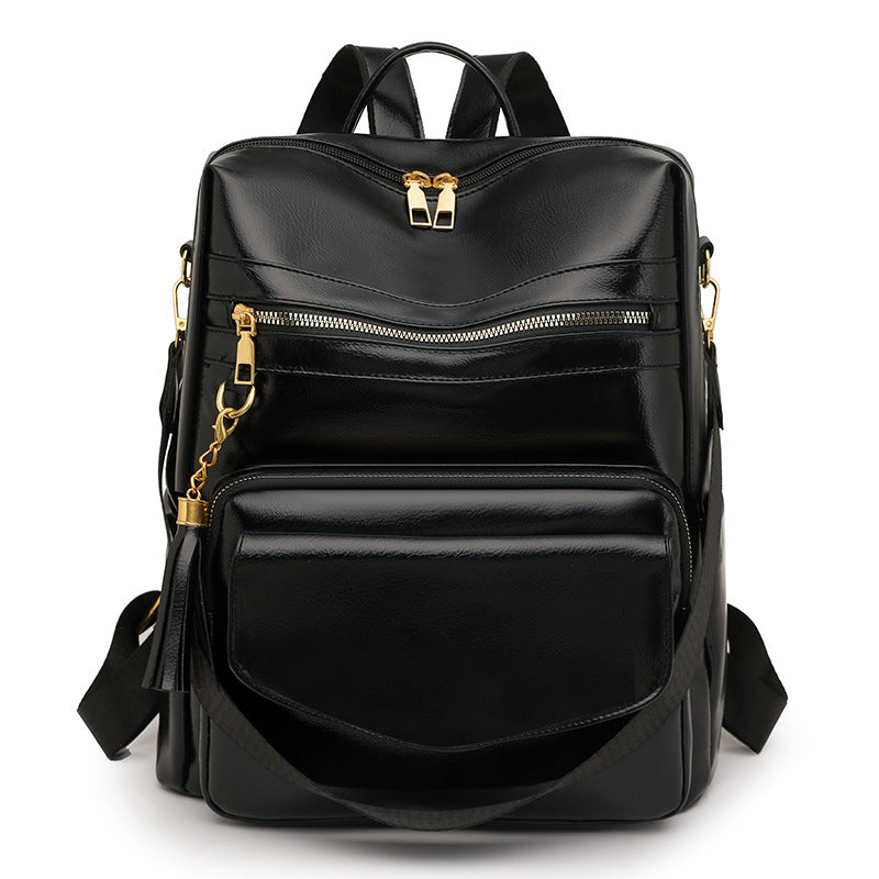 Multifunctional Stylish Leather Backpack Kalsten