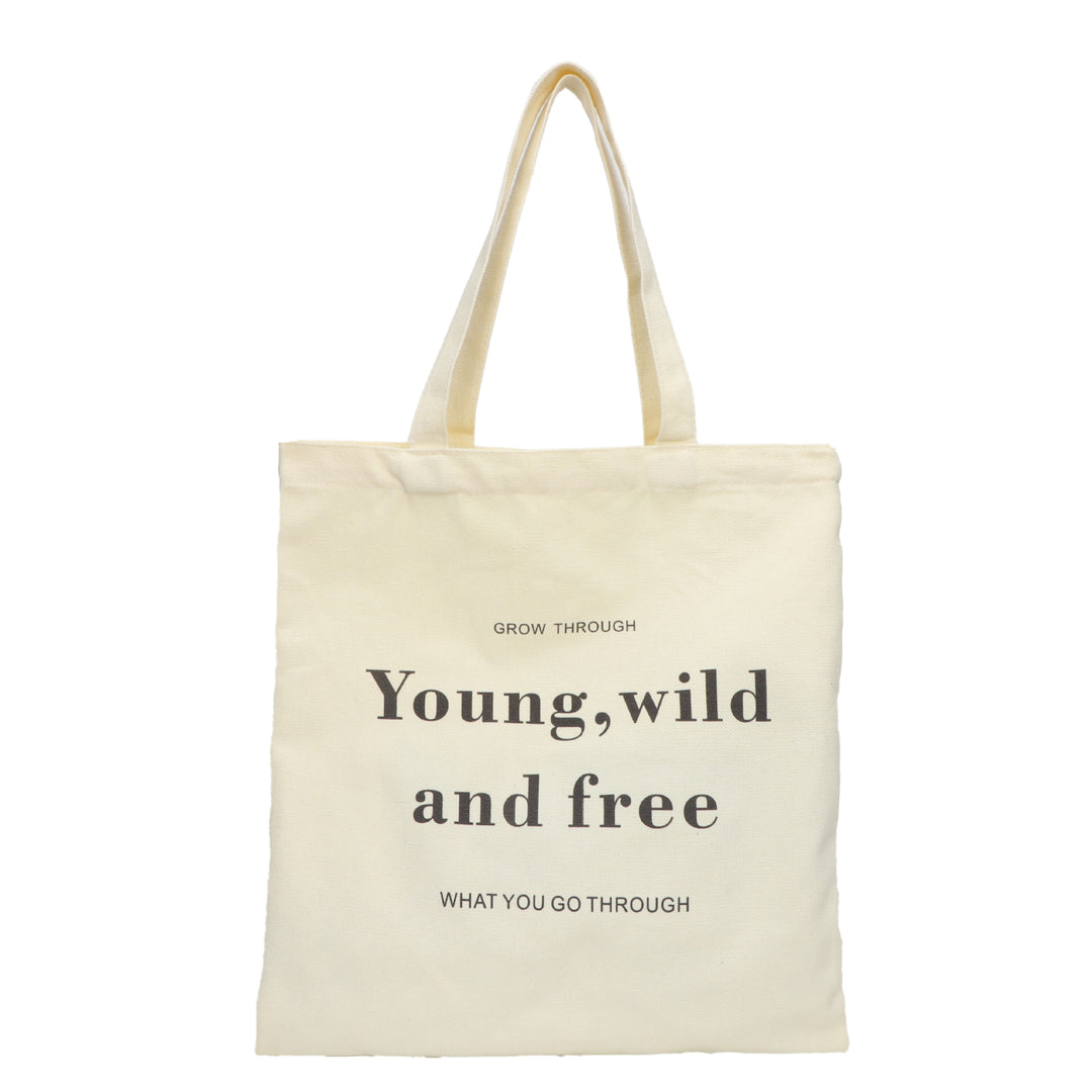 Motivational Canvas Tote Bag Kalsten