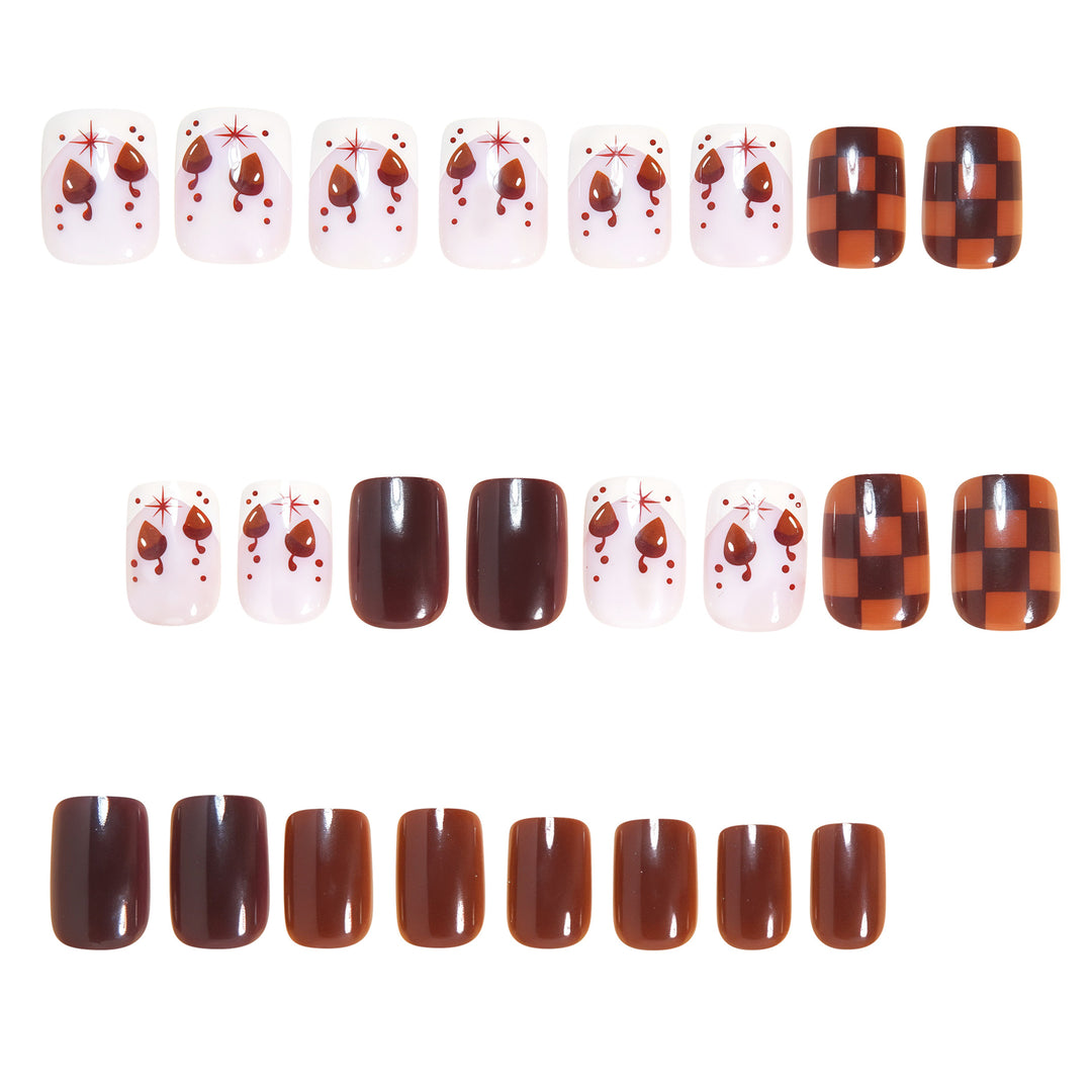 Artistic Square Nail Art Design Kalsten