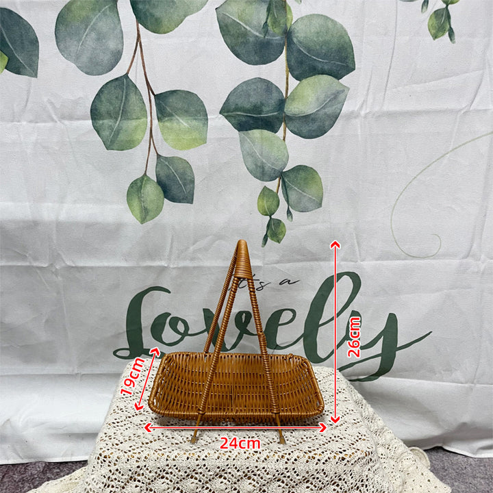 Multi-Tiered Wicker Fruit Stand Kalsten