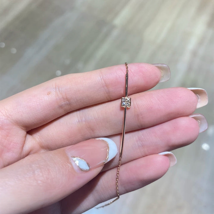 Delicate Bar Chain Bracelet Kalsten