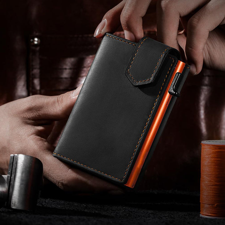 Leather Flip Wallet Kalsten