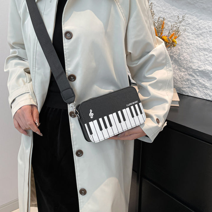 Musical-Themed Crossbody Bag