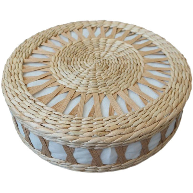 Handcrafted Pouf in Boho Style Kalsten