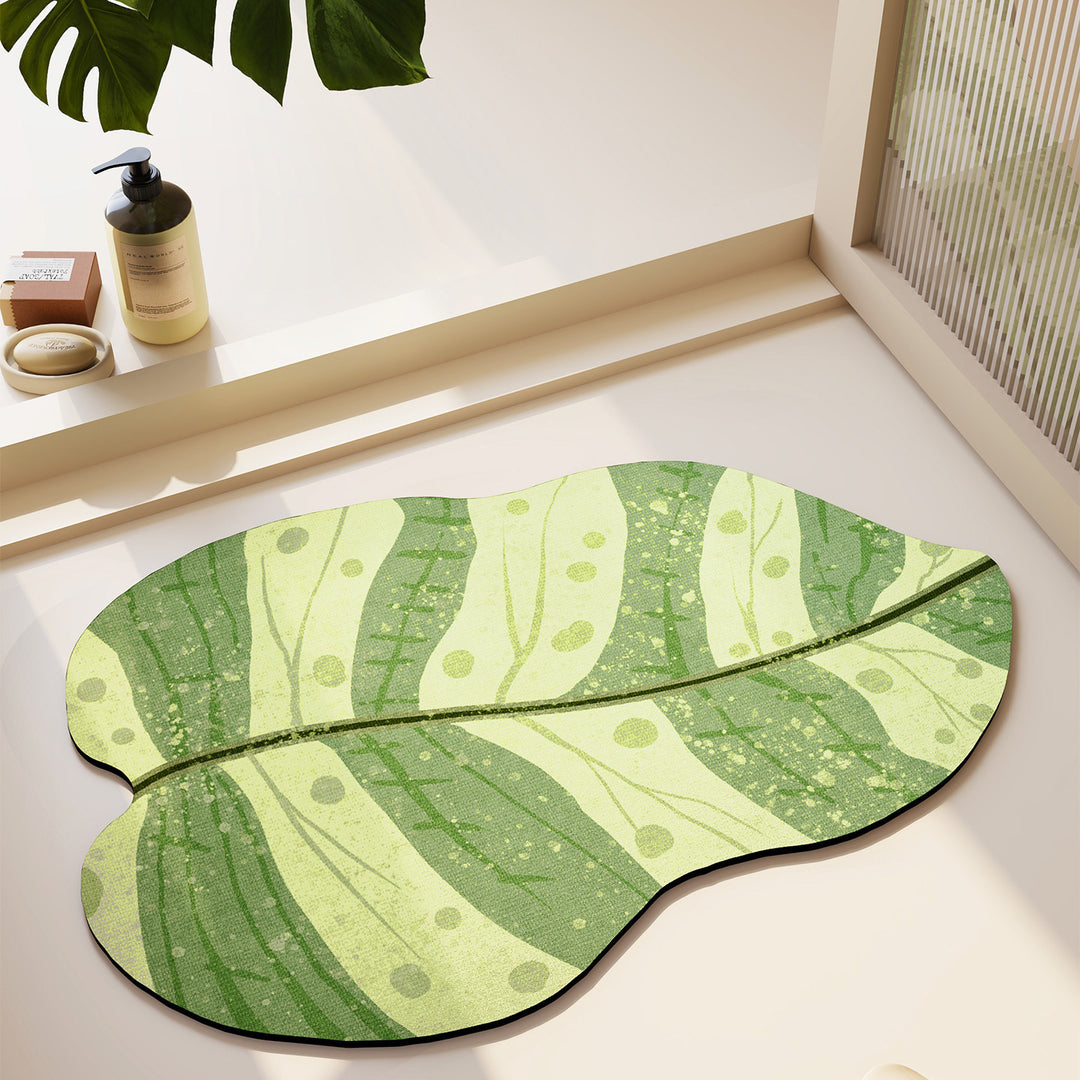 Playful Cartoon Animal Bath Mat