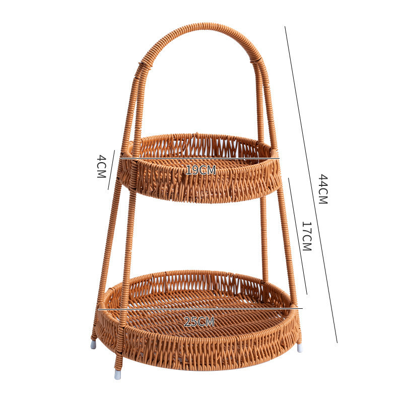 Handcrafted Wicker Storage Basket Kalsten